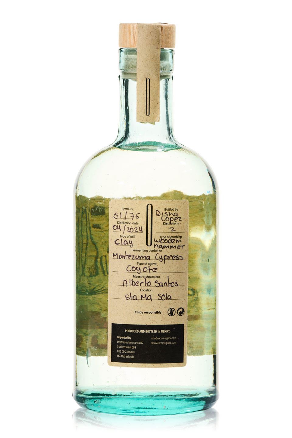 Coyote — back label