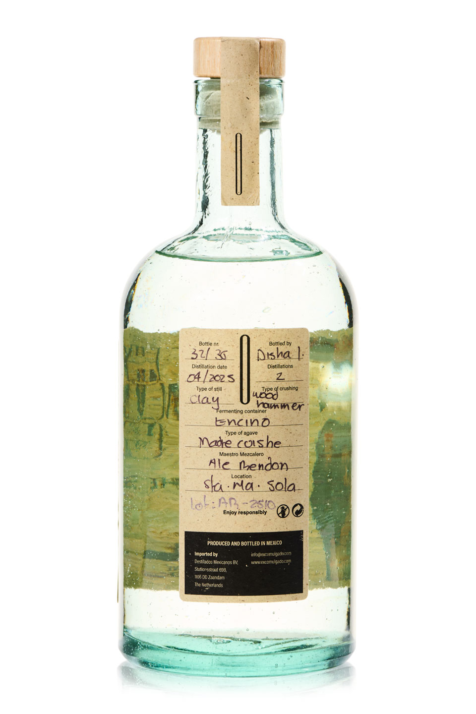 Madre Cuishe — back label
