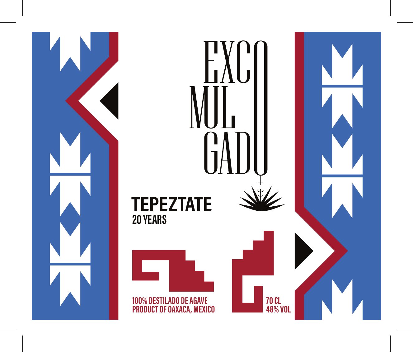 Tepeztate Clay — front label