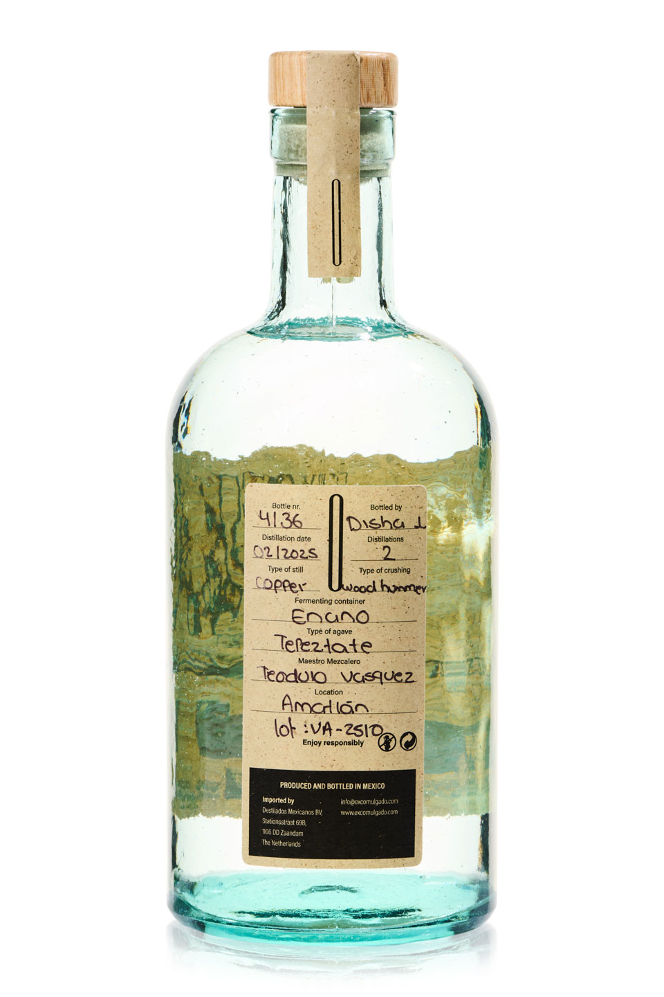 Tepeztate Copper — back label